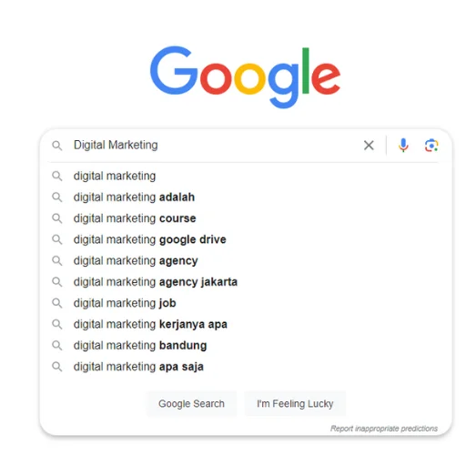 keyword research menggunakan google suggest