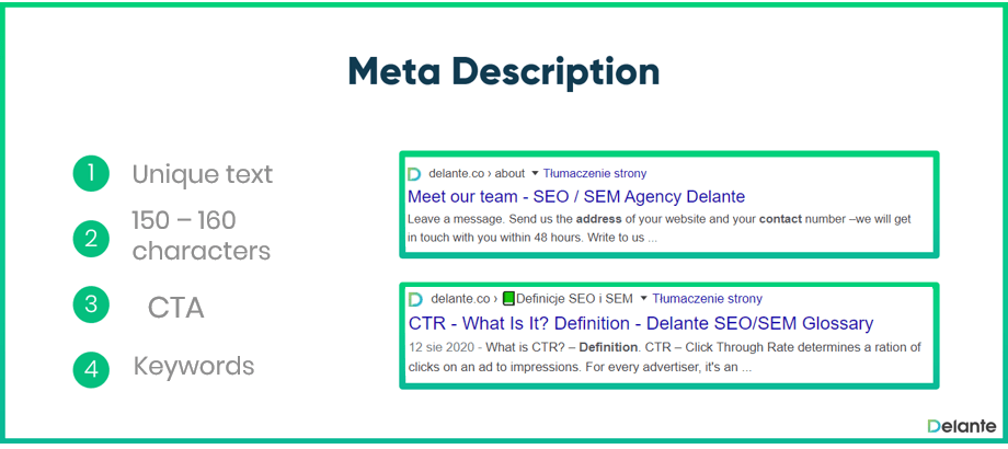 cara  menggunakan meta description