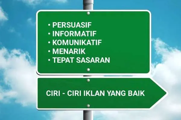 ciri ciri iklan yang baik